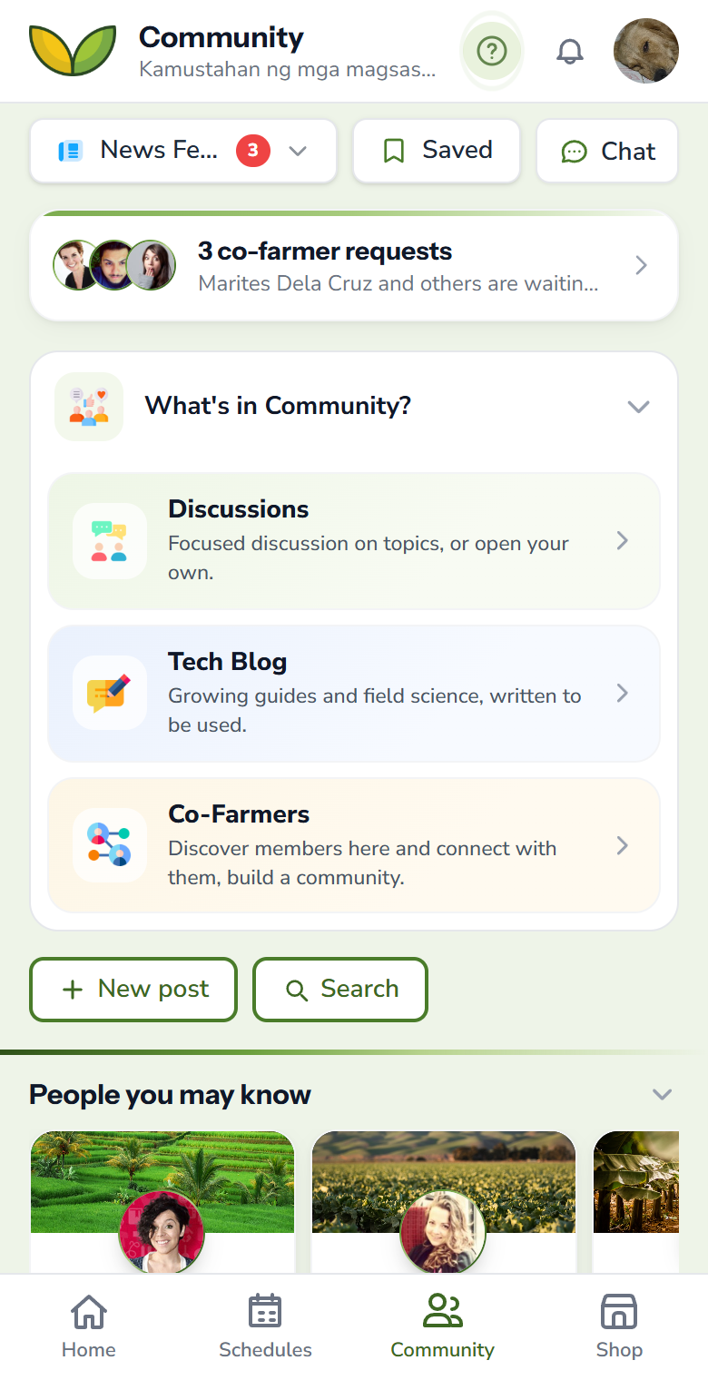 The farmer community